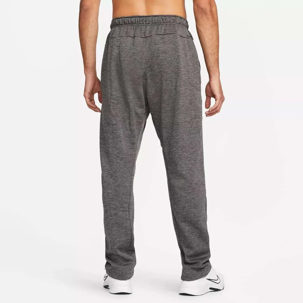 Nike Mens Therma-FIT Training Pants Charcoal Grey Fleece Joggers‎ Large NWT